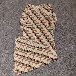 Kate Quinn Dachshund Knotted Gown